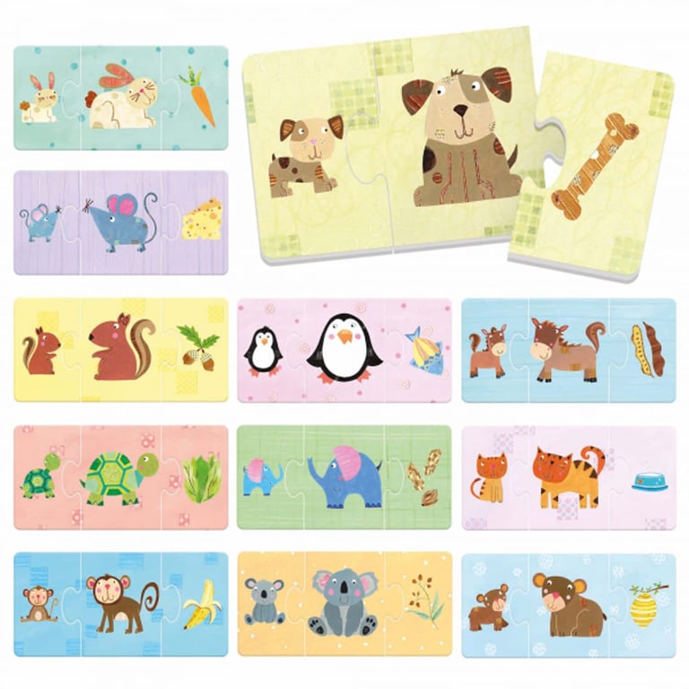 Headu Lernspiel Tierkinder & ihr Futter 1