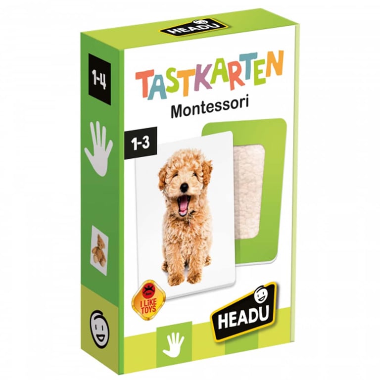 Headu Tastkarten Montessori