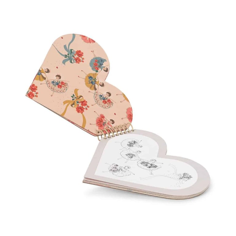 Konges Sløjd Magic Water Book, Heart