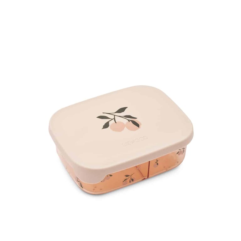 Liewood Lunchbox Arthur Tritan Peach/ Sea shell
