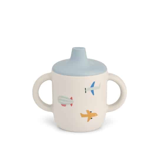 Liewood Trinklernbecher Neil Aviator/ Ecru