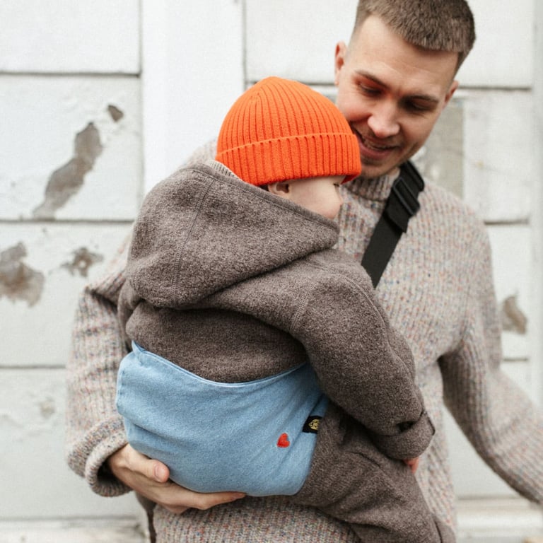 Wildride x Baby Kochs LOVE-Carrier Kindertrage DENIM 2