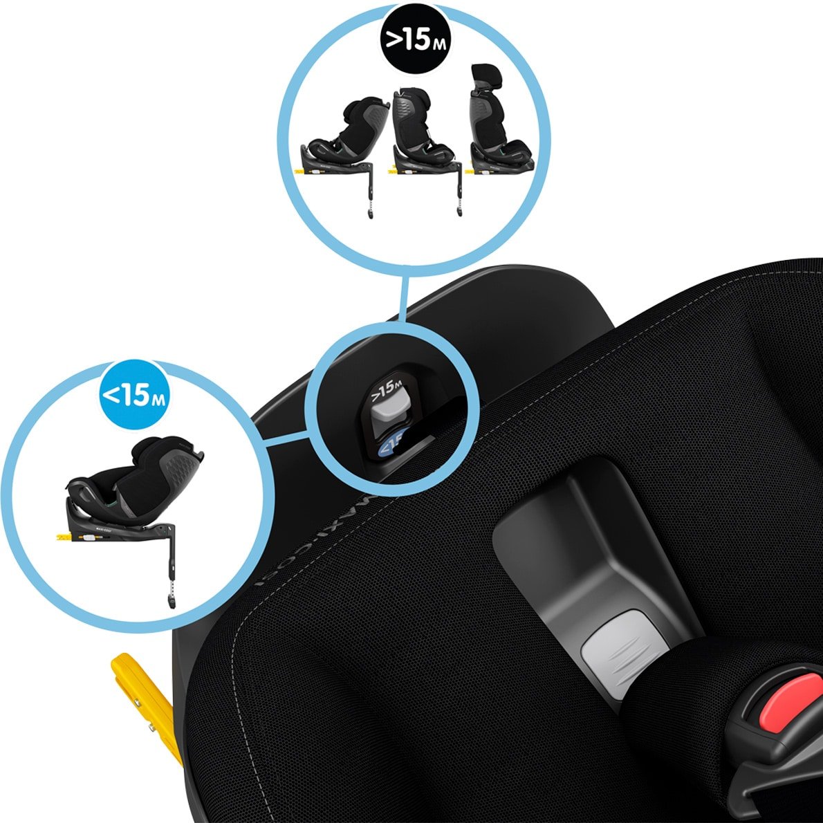 Maxi Cosi Emerald 360 Pro, authentic black