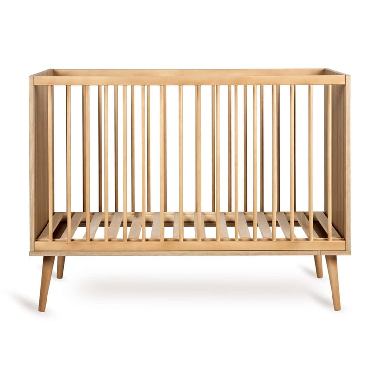 Quax Babybett Flow, Honey Ash 140 x 70 cm