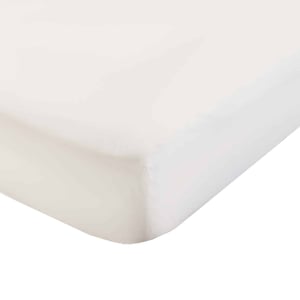 We Are Bitte Spannbettlaken Baby, weiß