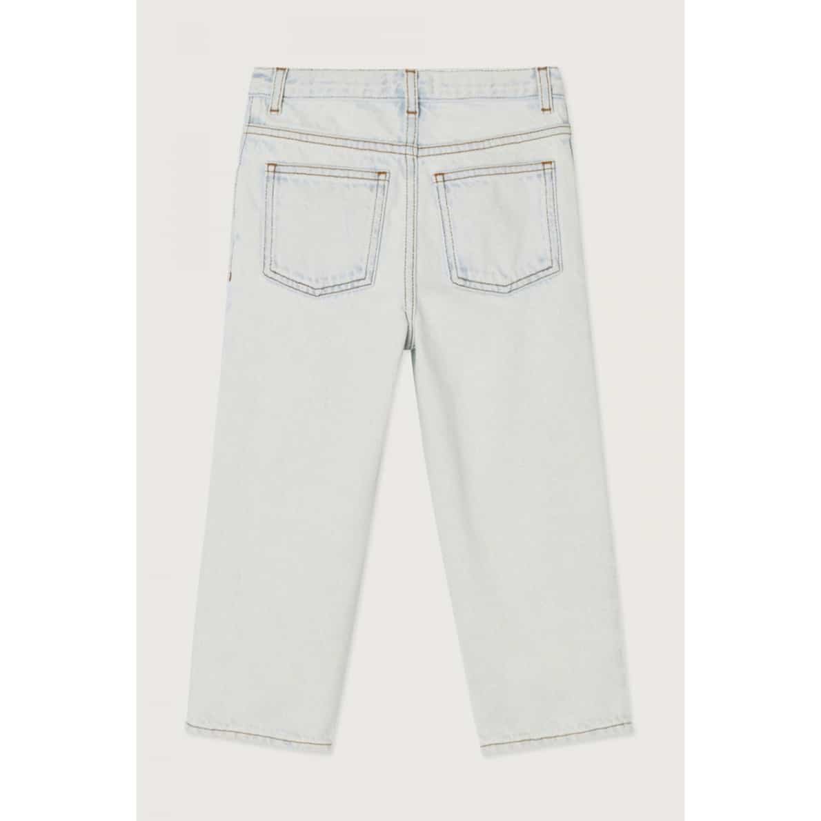 American Vintage Jeans Jean droit enfant Joybird, winter bleached 3