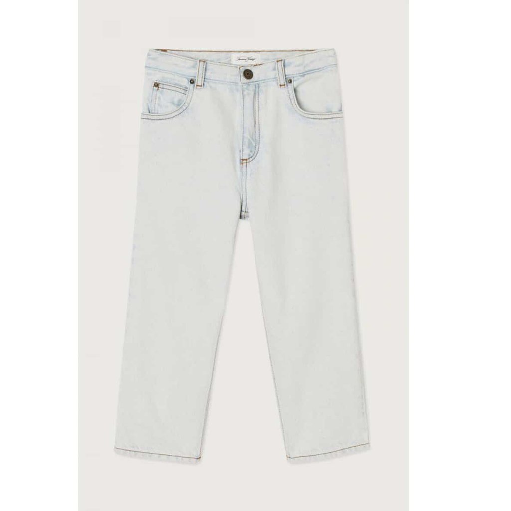 American Vintage Jeans Jean droit enfant Joybird, winter bleached