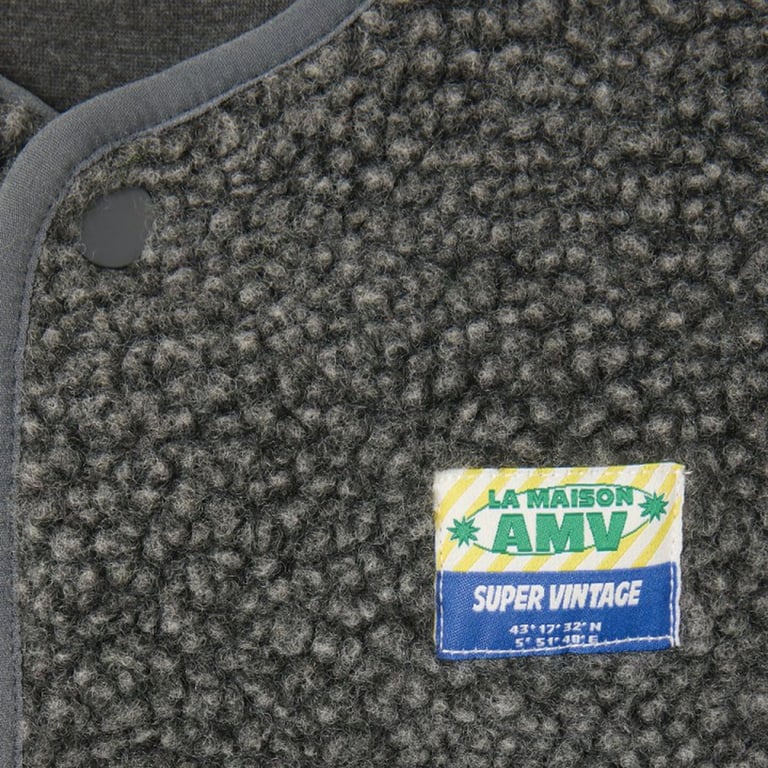 American Vintage Kinderweste Hoktown, anthracite chine 1