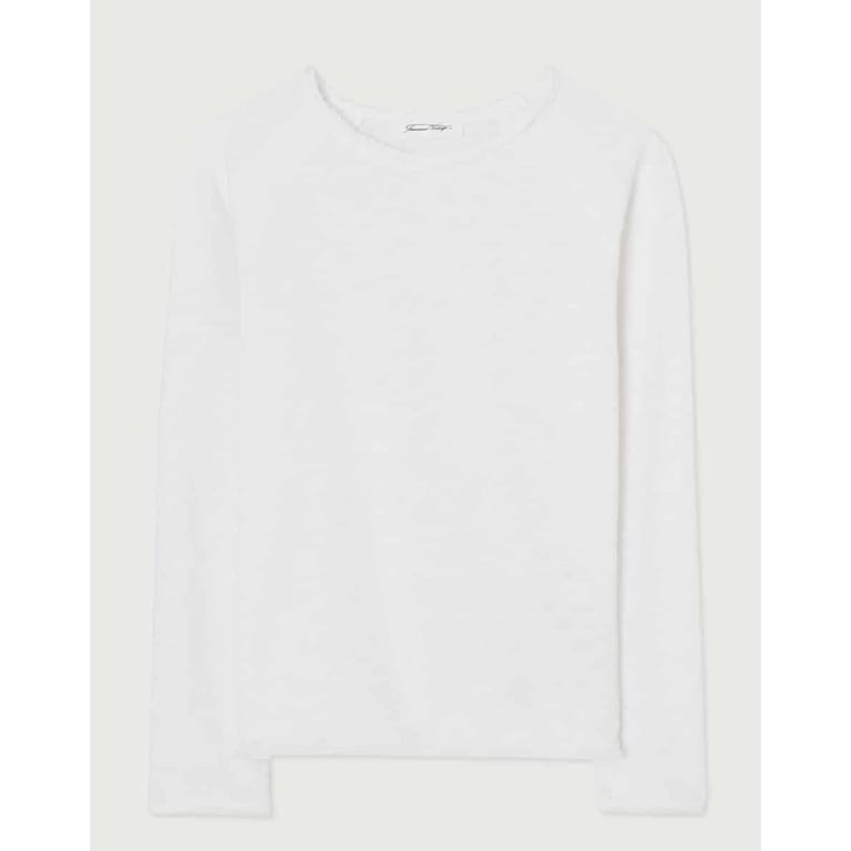 American Vintage Langarm-Shirt Sonoma, weiß