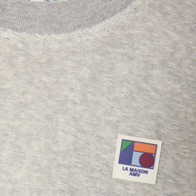 American Vintage T-SHIRT Dytown, gris chine 1