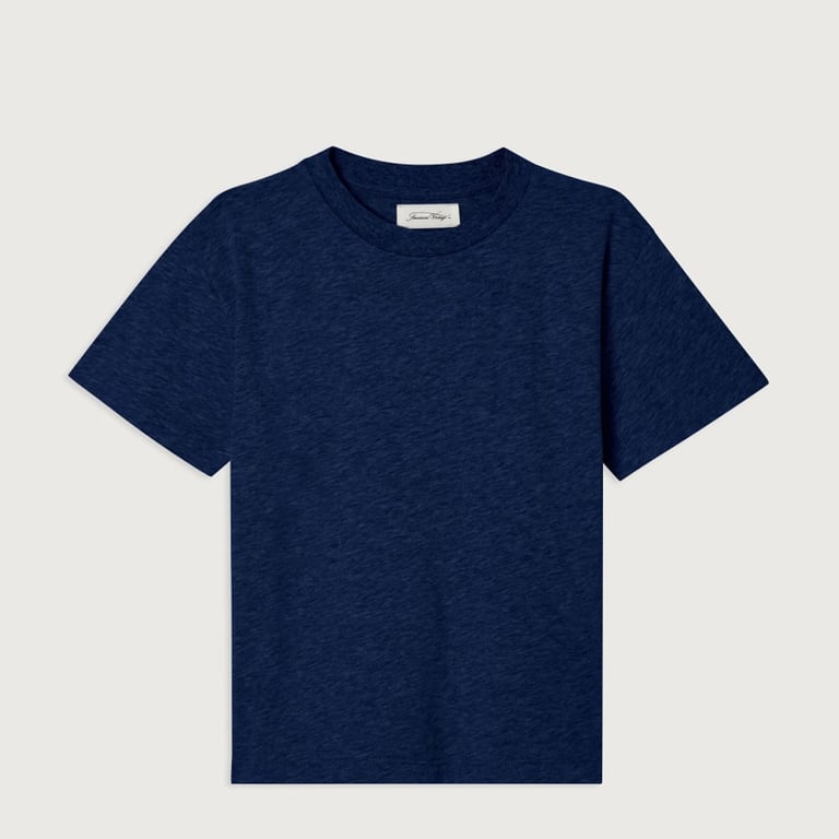 American Vintage T-Shirt Gamipy, Navy Vintage
