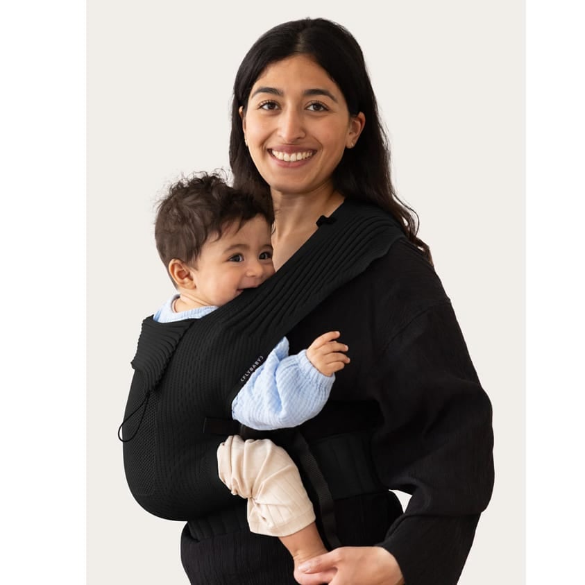 Flybaby Babytrage black