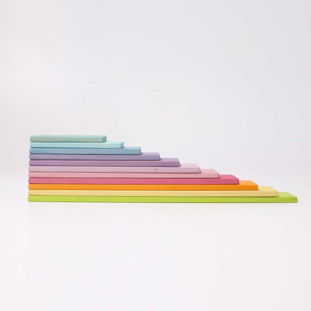 Grimm's Regenbogen Bauplatten Pastel