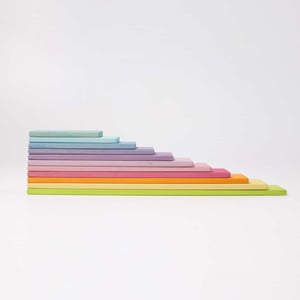 Grimm's Regenbogen Bauplatten Pastel