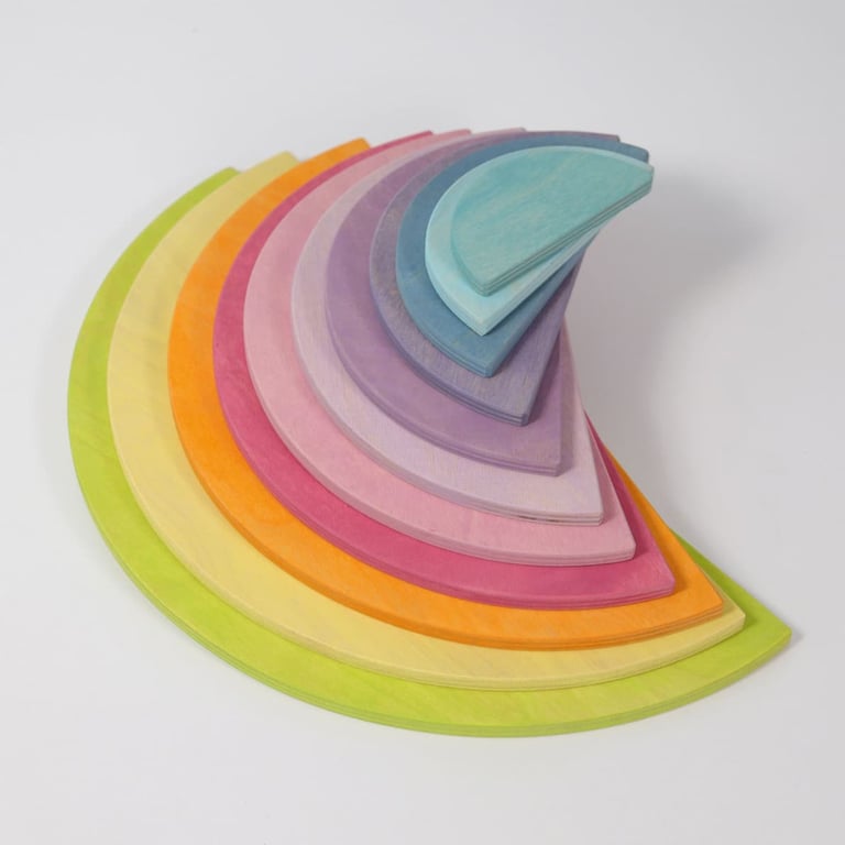 Grimm's Regenbogen Halbkreise Pastel