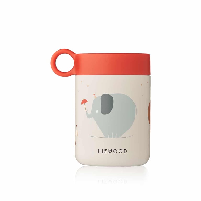 Liewood Food Jar Kiani Circus/ Sandy 1