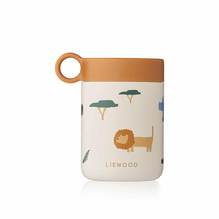Liewood Food Jar Kiani Safari sandy mix