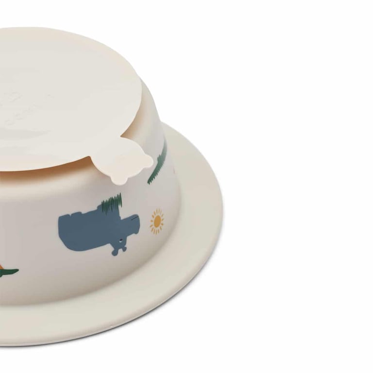 Liewood Suction Bowl Peony, 2er Pack, Safari sandy mix 2