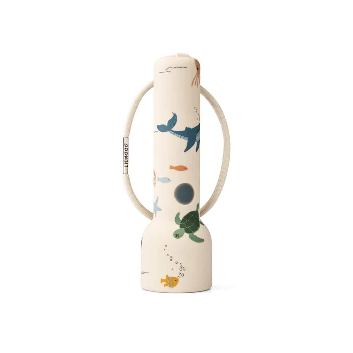 Liewood Taschenlampe Gry, printed Sea creature/ Sandy
