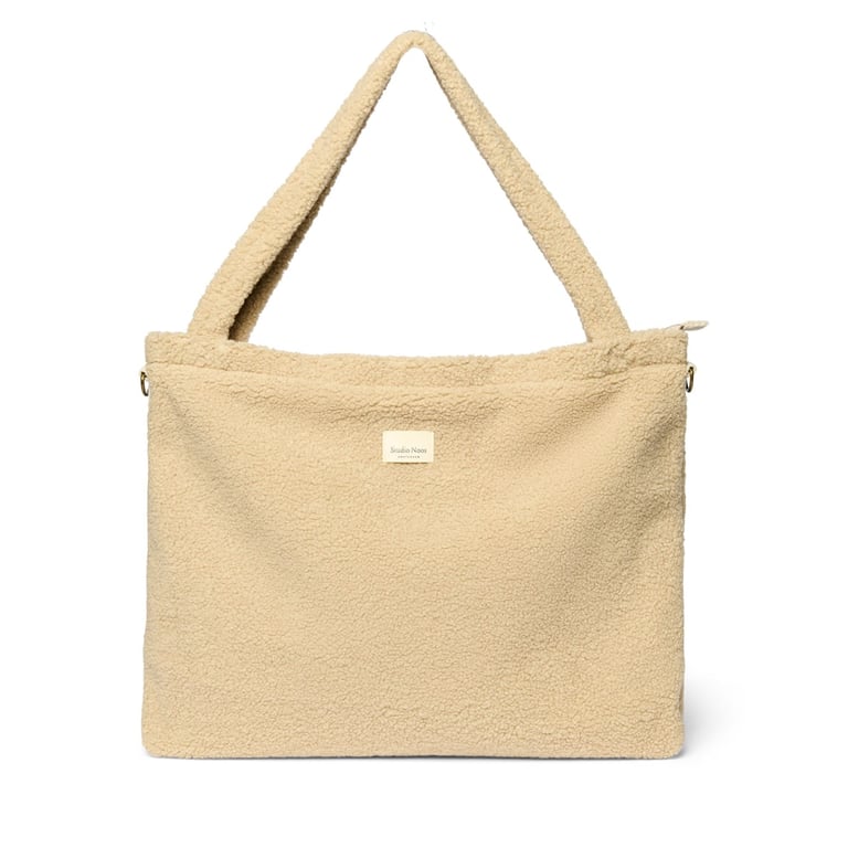 Studio Noos Ecru Teddy Wickeltasche