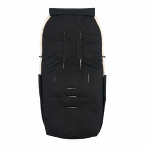 Binibamba Fußsack Milk Fixed Harness Puffmuff 1