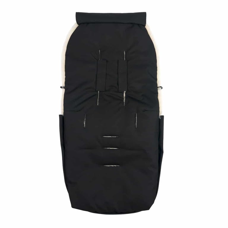 Binibamba Fußsack Milk Fixed Harness Puffmuff 1