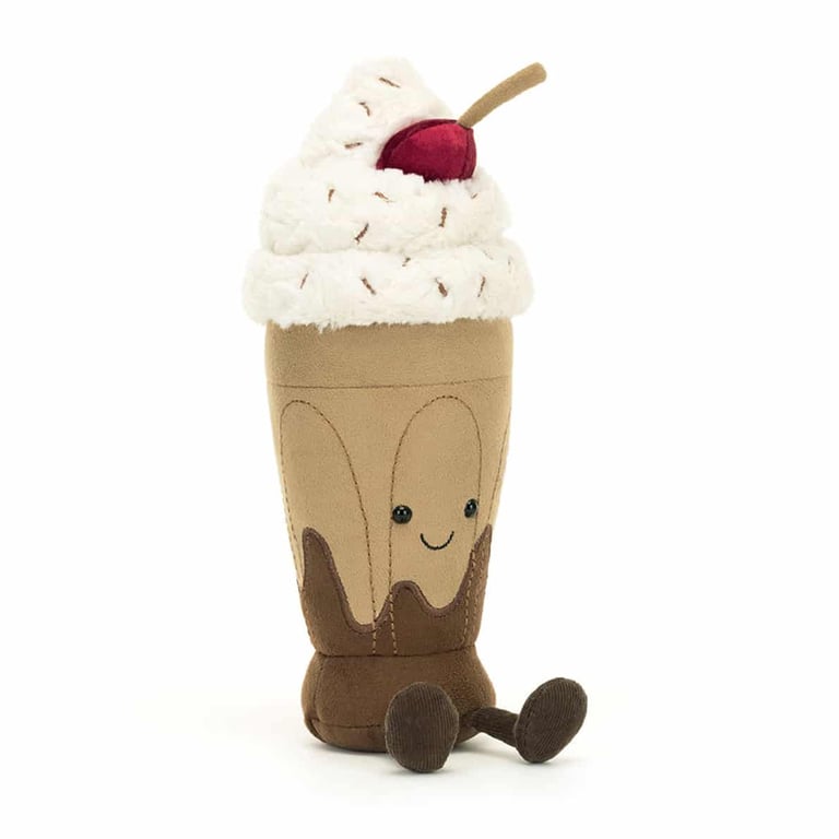 Jellycat Kuschelfreund Amuseables Marin Chocolate Milkshake