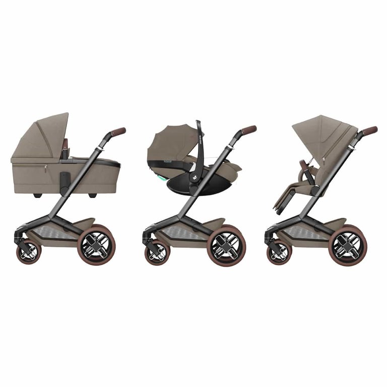 Maxi Cosi Fame Gestell + Sportsitz twillic truffle 1