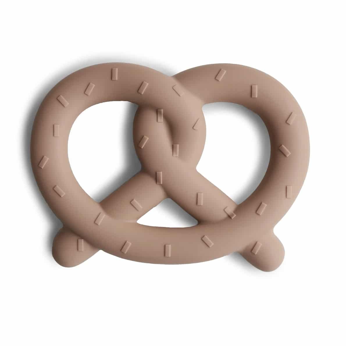 Mushie Beißring Bretzel natural