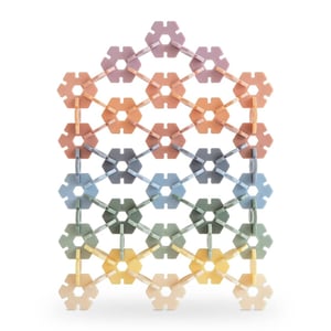 Mushie Hex Connect Building Toy Set