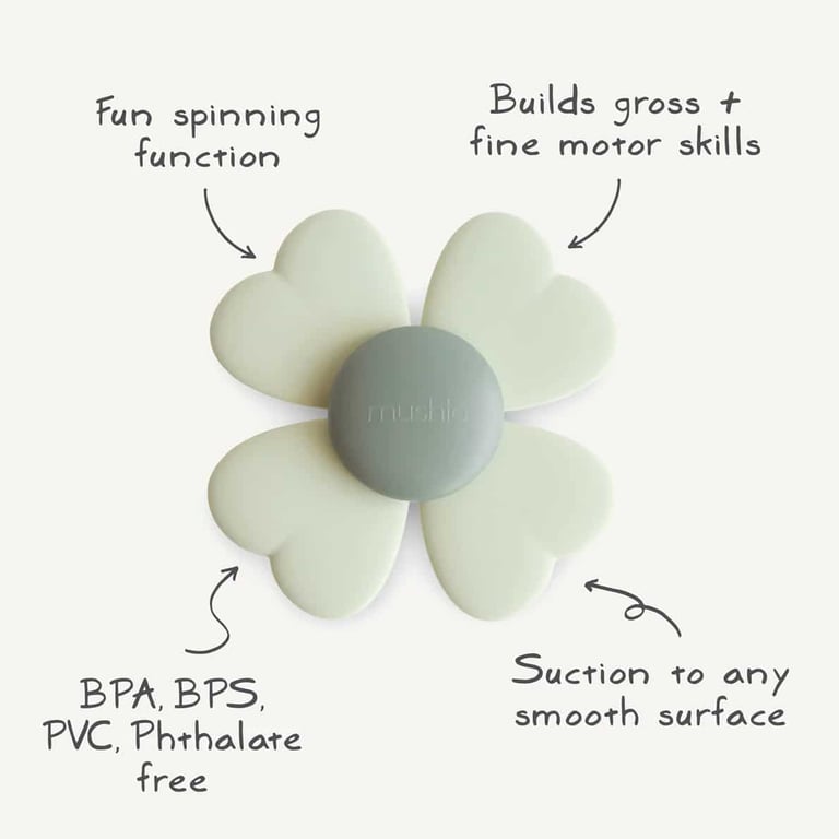 Mushie Spielzeug Lucky Suction Spinner 1