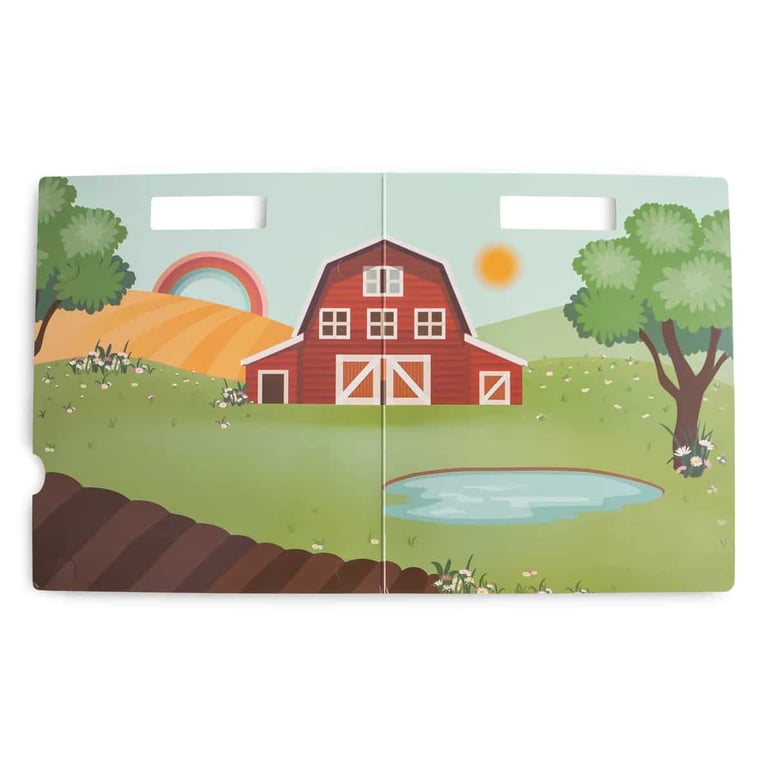 Mushie Wiederverwendbares Farm Sticker Set 1