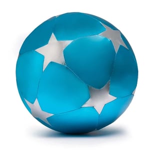 Ratatam Fabric Ball Starry Blue & Silver (30 cm)
