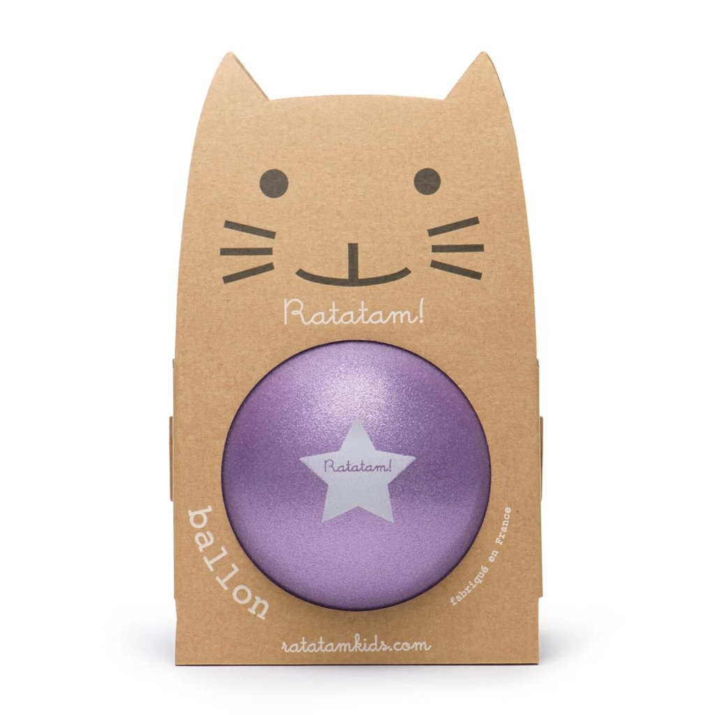 Ratatam Glitter Ball (15 cm) purple