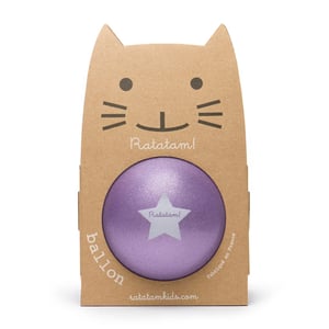 Ratatam Glitter Ball (15 cm) purple