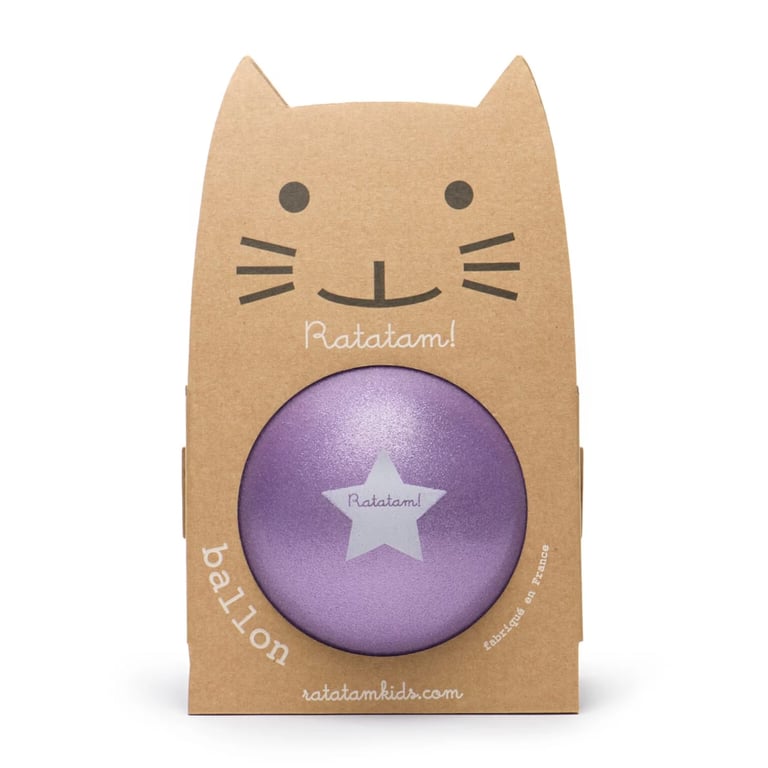 Ratatam Glitter Ball (15 cm) purple