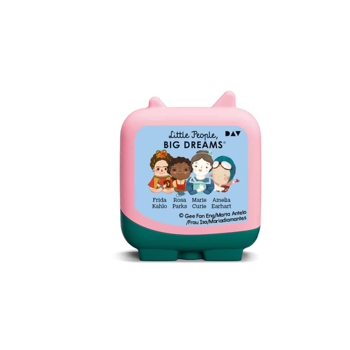 Tonies Clever Tonie Little People, Big Dreams - Frida Kahlo, Rosa Parks, Marie Curie, Amelia Earhart