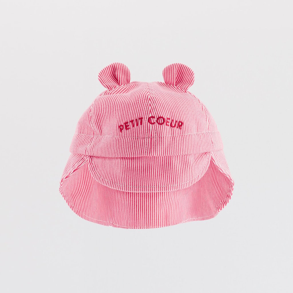 Chamaye Sonnenhut Chapeau Soleil PETIT COEUR RAY, Rosa