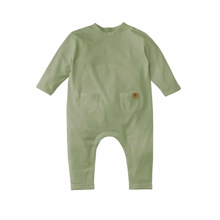 Cloby Onesie mit UV-Schutz Olive Green