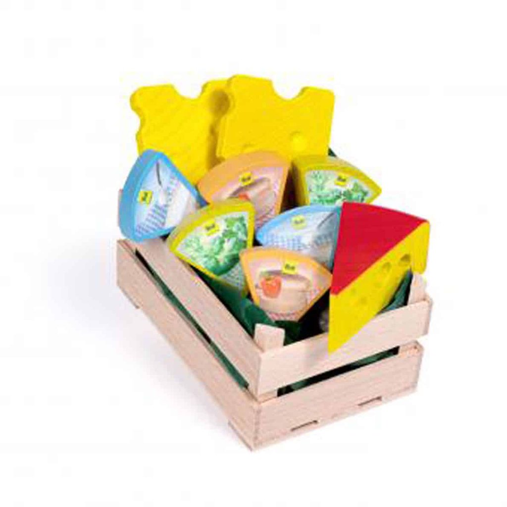 Erzi Holzspielzeug - Sortiment Käse, klein