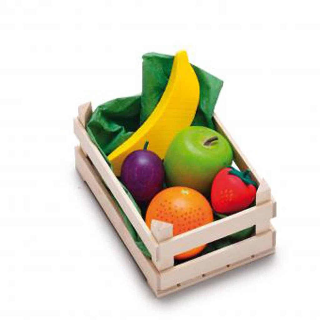Erzi Holzspielzeug - Sortiment Obst, klein