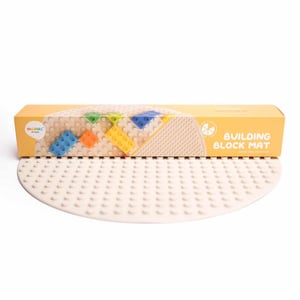 Inspire My Play PlayTRAY Building Block Mat, stone