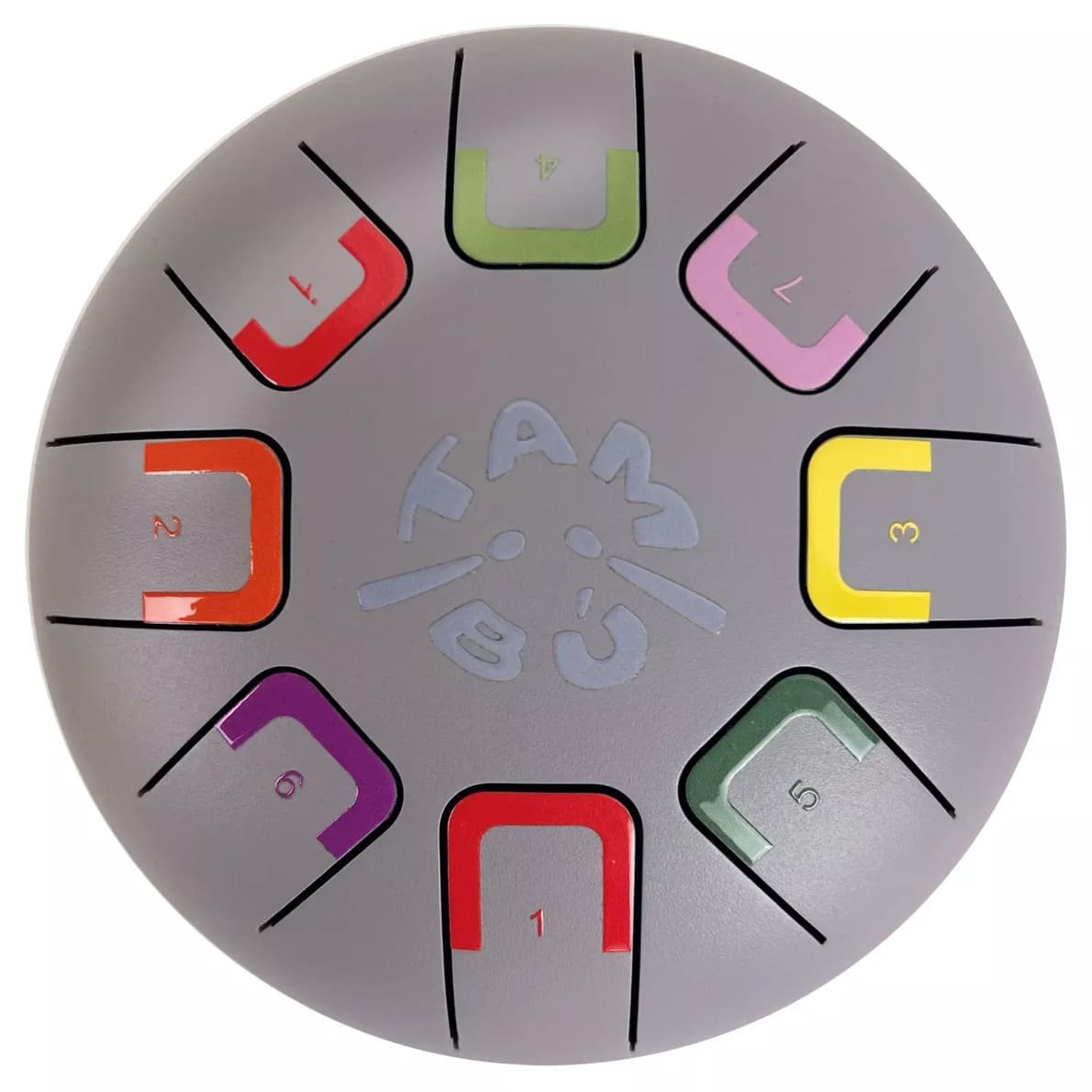 JH-products Musikinstrument Baby Tambu hellgrau