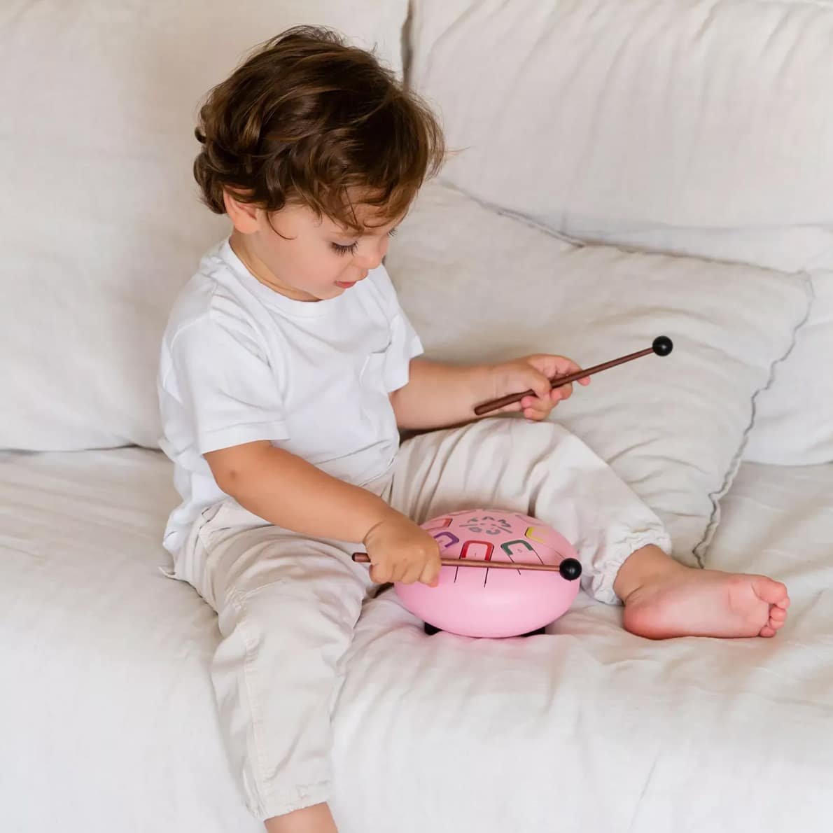 JH-products Musikinstrument Baby Tambu pink 2