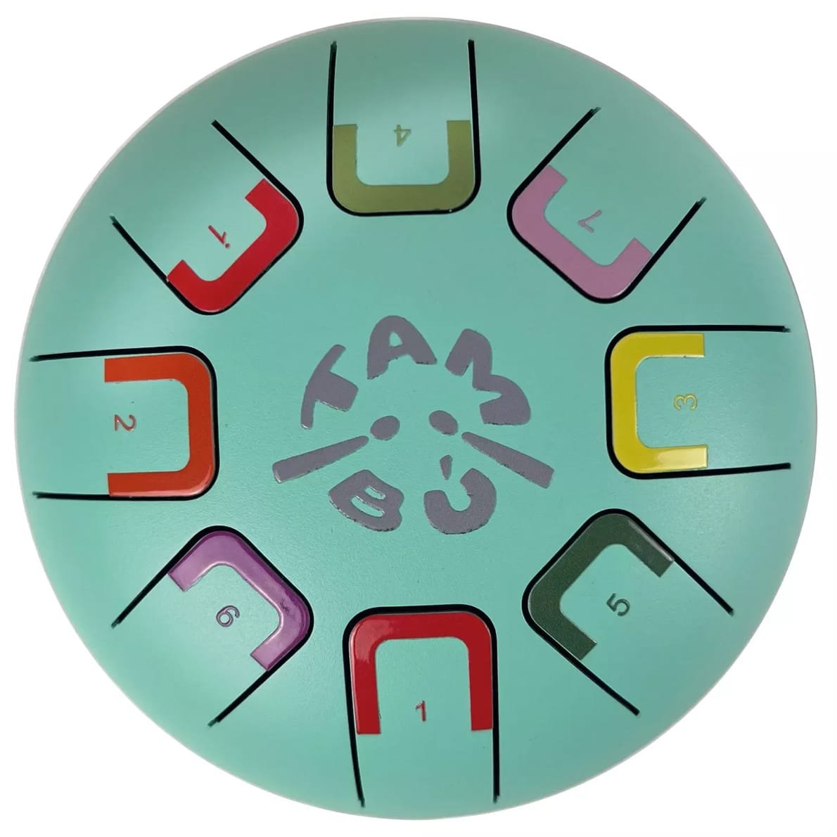 JH-products Musikinstrument Baby Tambu türkis