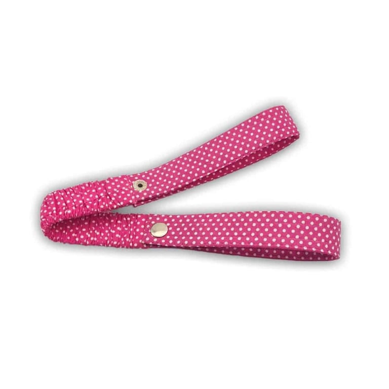 Jolly Designs Buggy-Band für Mini Quiet Books rosa