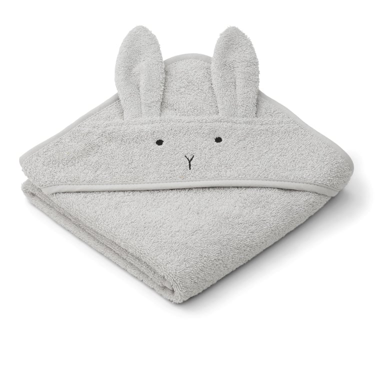 Liewood Kapuzen-Badetuch Albert Rabbit 1