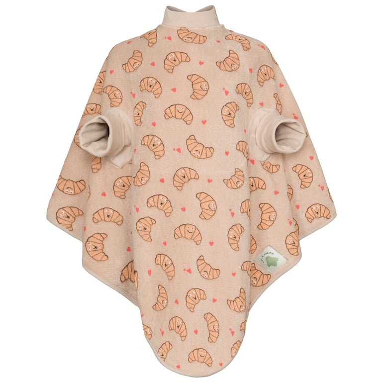 Little Casimir Lätzchen Boo - Frottee Waterproof Croissant freigestellt