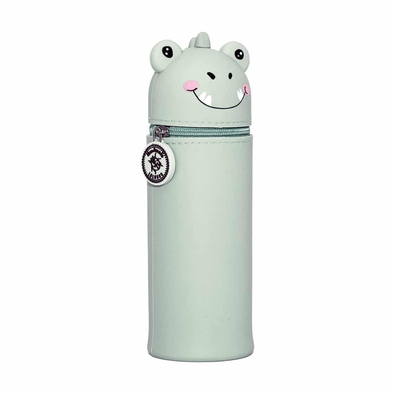 Lulubug Federmäppchen aus Silikon Spring Animals Dino Rex