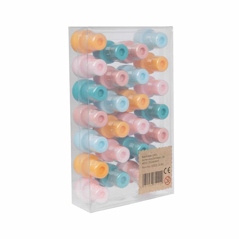 Lulubug Kinderstempel selbstfärbend Zahlen, pastell 1